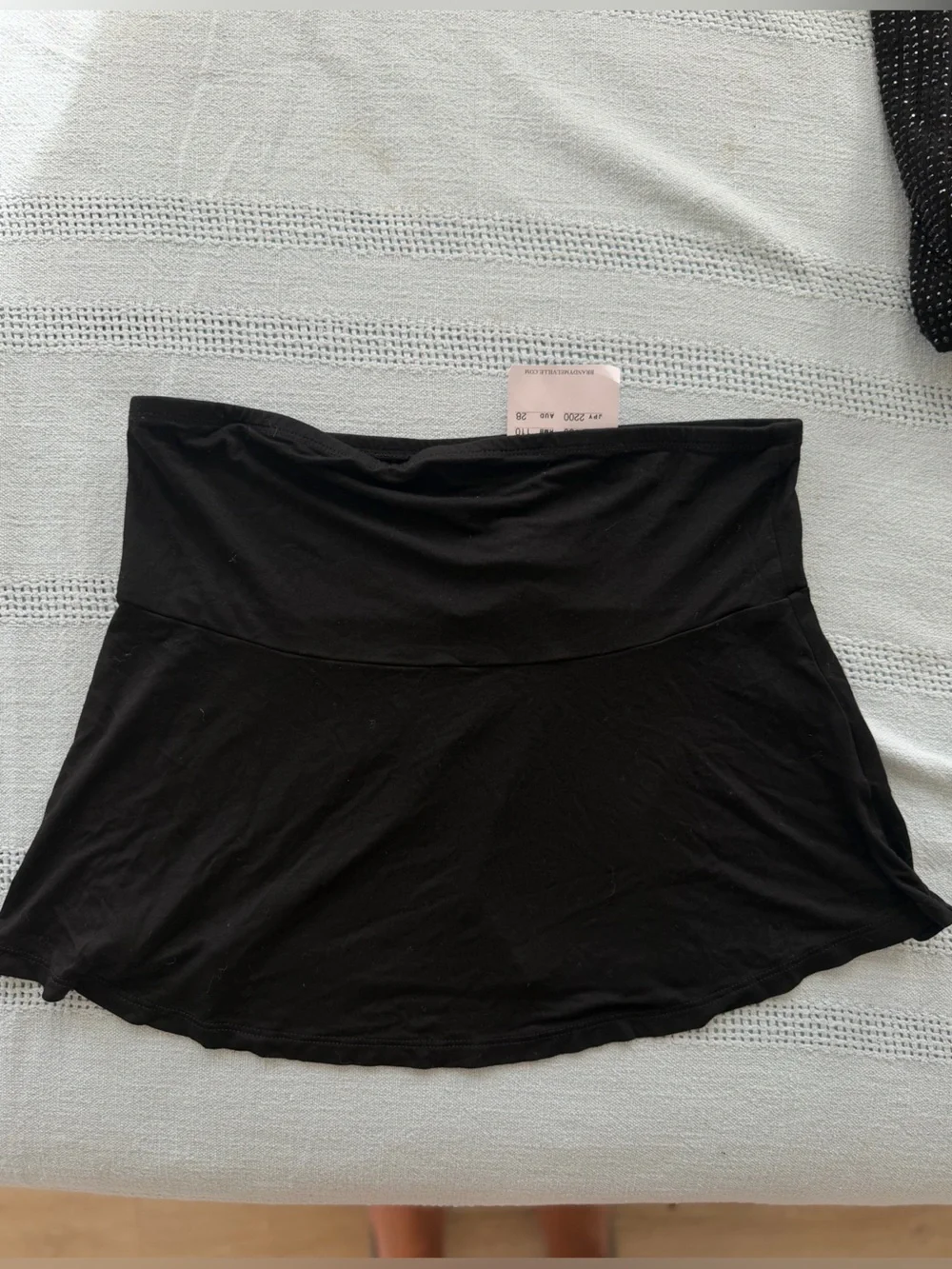 Black Stretch Tube Top